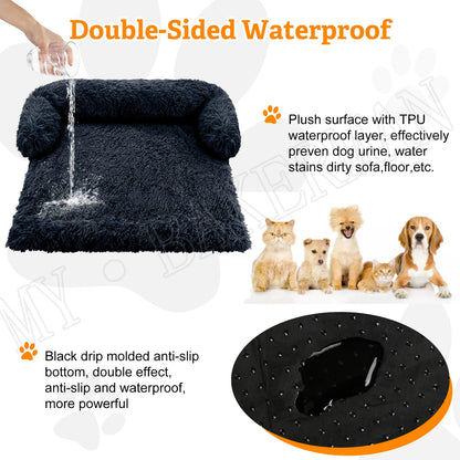 Washable Faux Fur Pet Bed™: Pillow for Small to Medium Pets