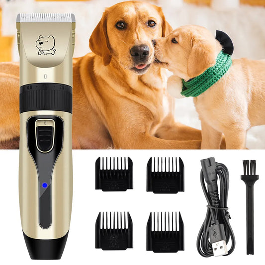 Professional Pet Grooming Trimmer™: USB Rechargeable, Low Decibel and Efficient Haircut