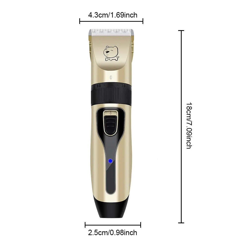 Professional Pet Grooming Trimmer™: USB Rechargeable, Low Decibel and Efficient Haircut